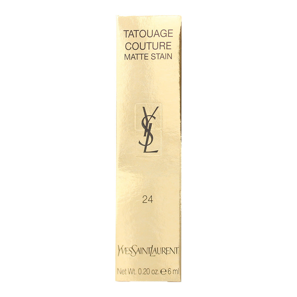 Yves Saint Laurent Couture 24 Minimal Black Lip Stain 6ml - Box