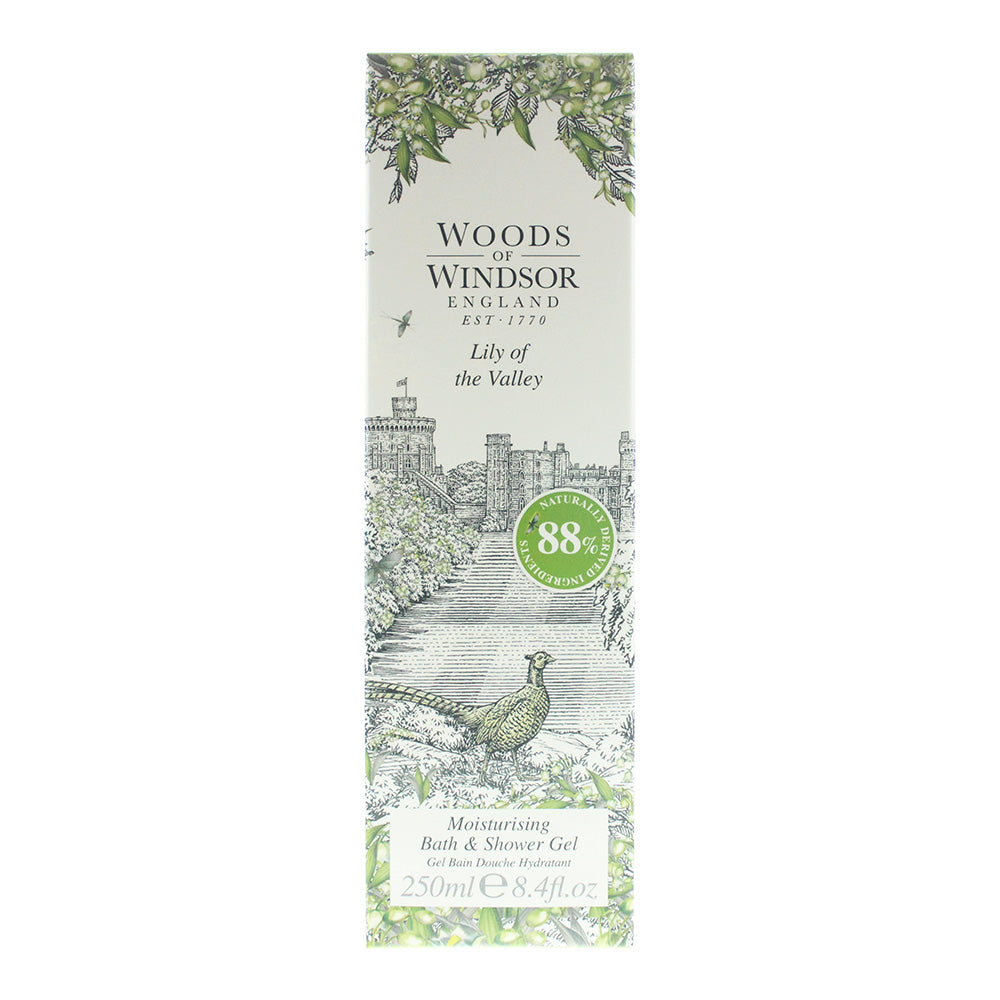 Woods Of Windsor Lily Of The Valley Bath & Shower Gel 250ml - Box
