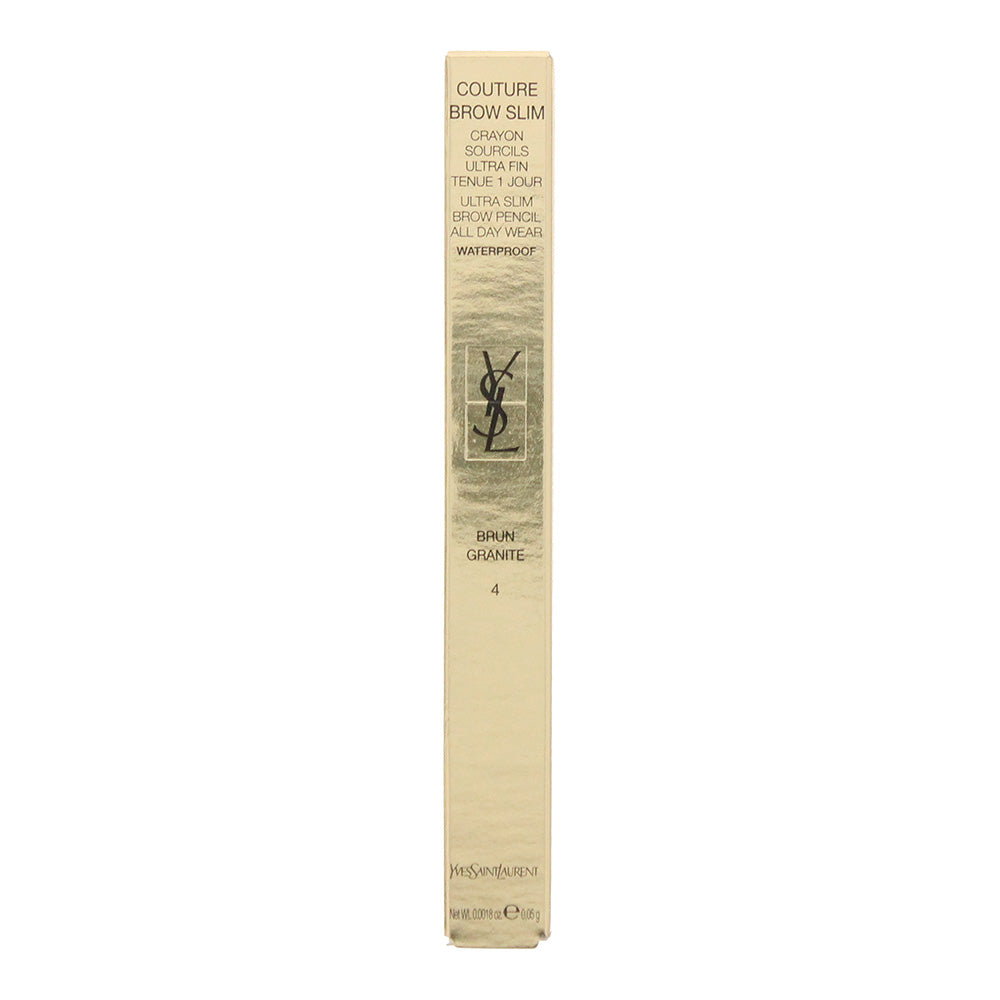 Yves Saint Laurent Couture Brow Slim Brun Granite 4 Waterproof Brow Pencil 0.05g - Box