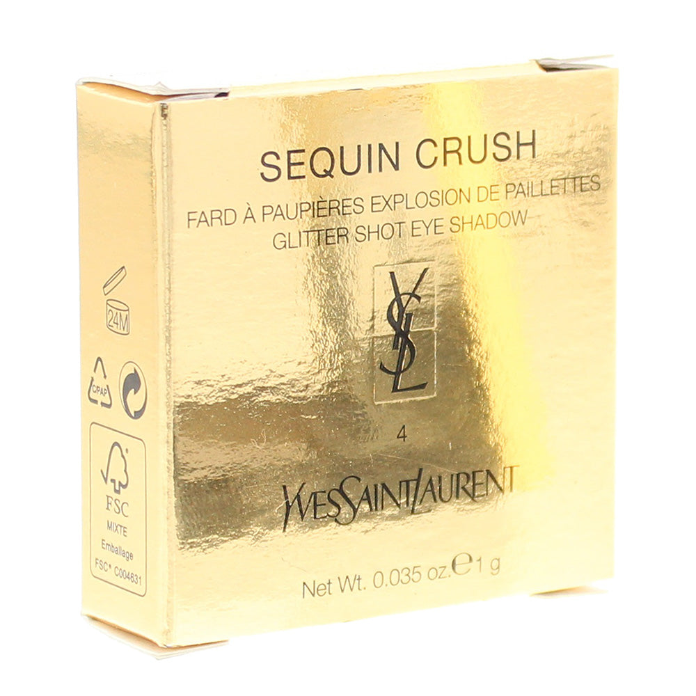 Yves Saint Laurent Crush Explosive Brown 4 Eyeshadow 1g - Box