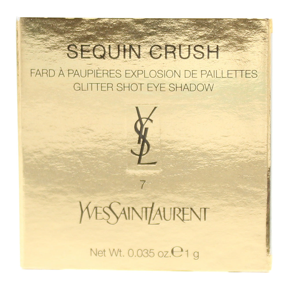 Yves Saint Laurent Crush Galvanized Purple 7 Eyeshadow 1g - Box