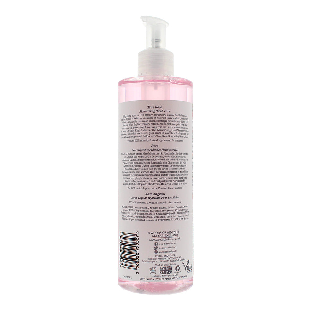 Woods Of Windsor True Rose Hand Wash 350ml