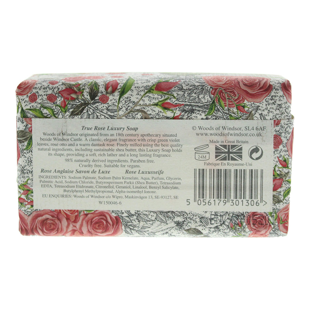 Woods Of Windsor True Rose Soap 190g - Ingredients