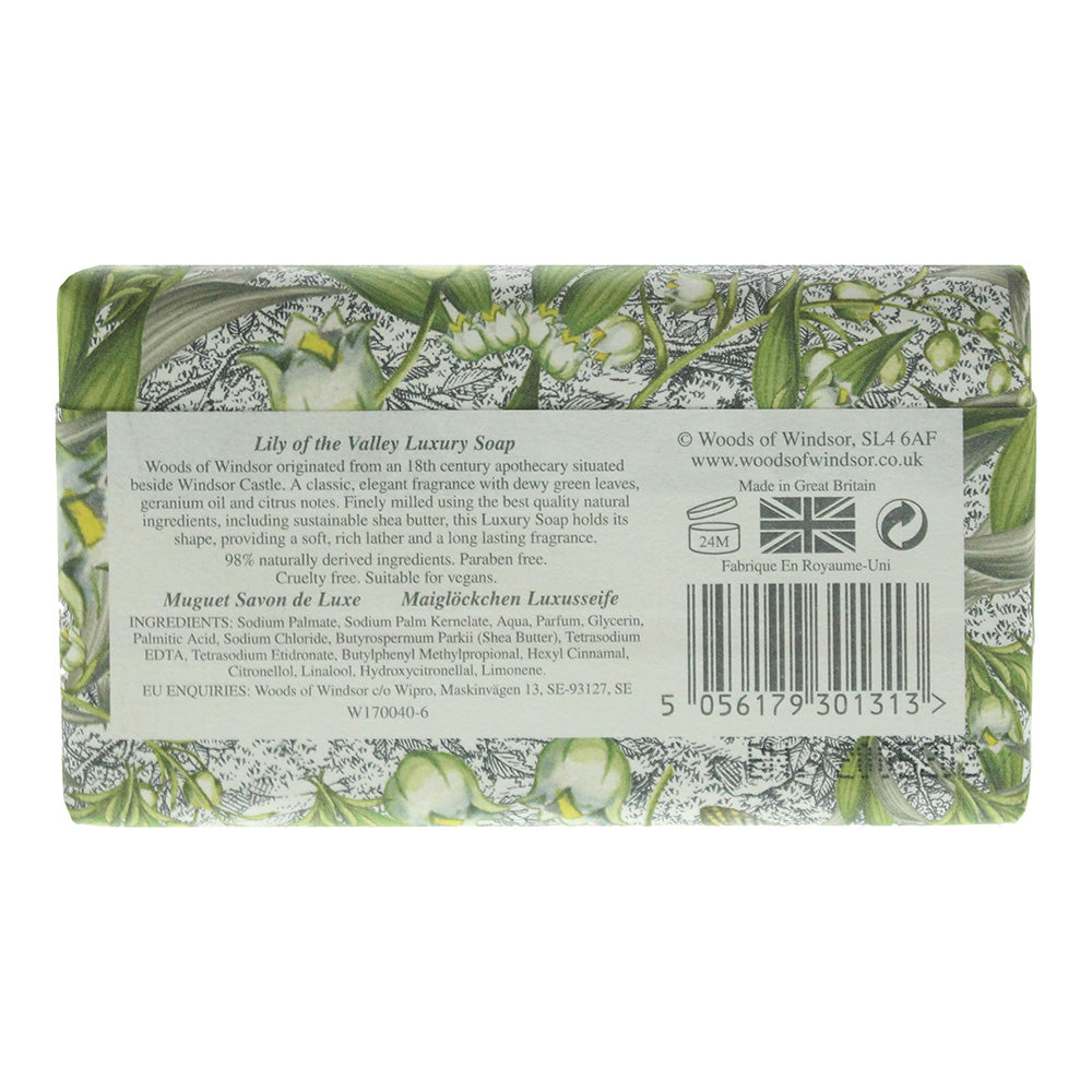 Woods Of Windsor Lily Of The Valley Soap 190g - Ingredients