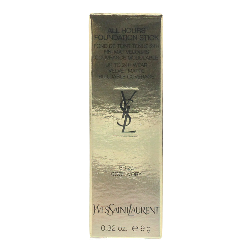 Yves Saint Laurent All Hours Cool Ivory BR20 Foundation Stick 9g - Box