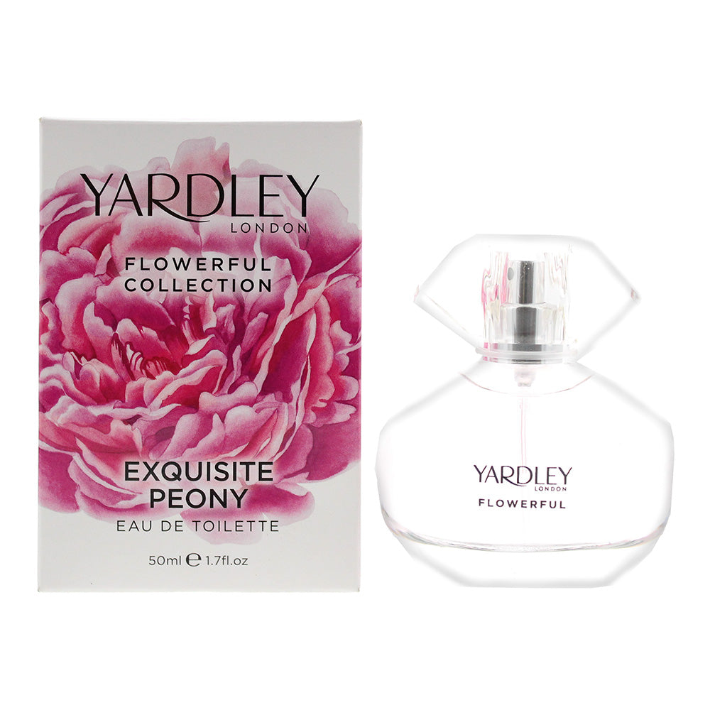 Yardley Flowerful Collection Exquisite Peony Eau De Toilette 50ml