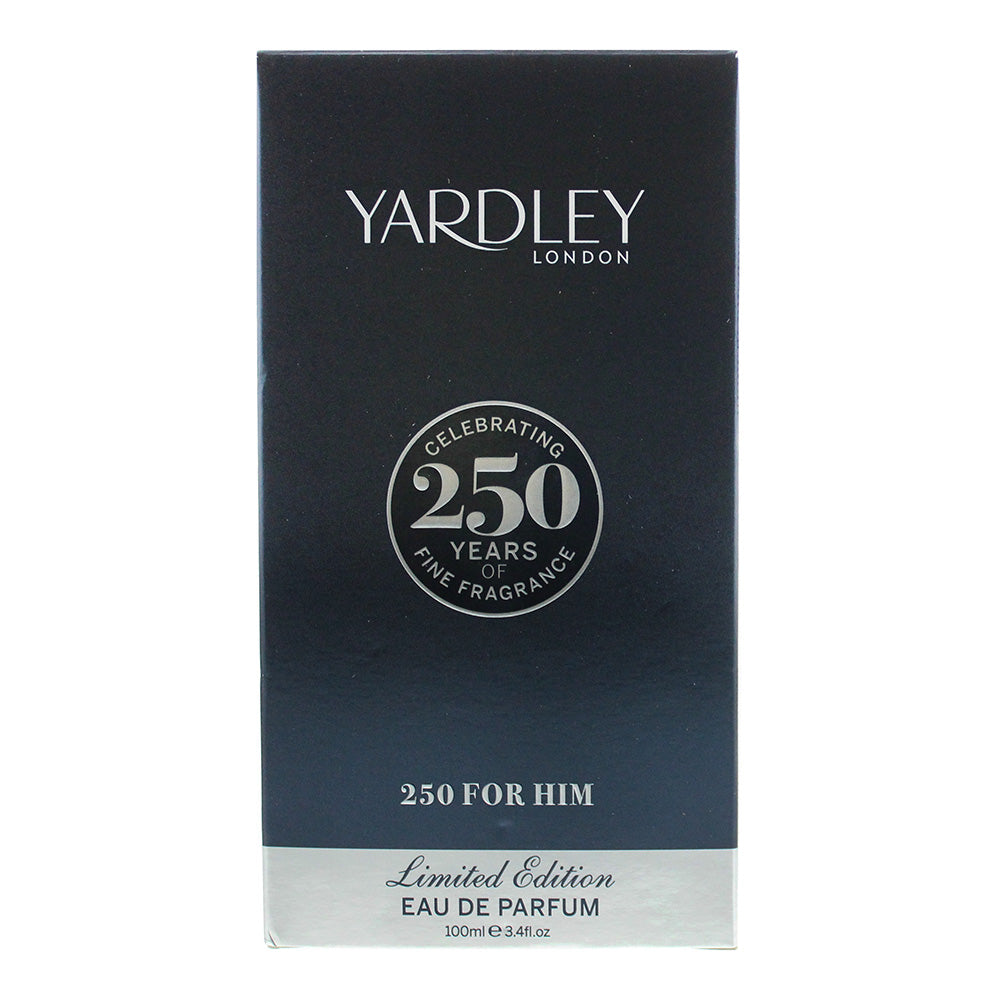 Yardley 250 For Him Limited Edition Eau de Parfum 100ml - Box