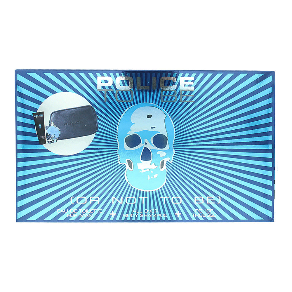 Police To Be (Or Not To Be) Eau de Toilette 3 Piece Gift Set: Eau de Toilette 12 - Box