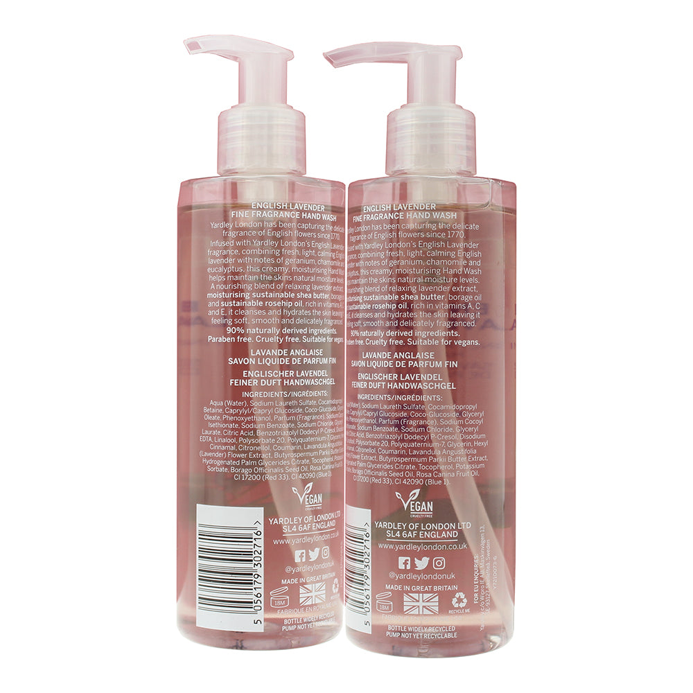 Yardley English Lavender Hand Wash 250ml