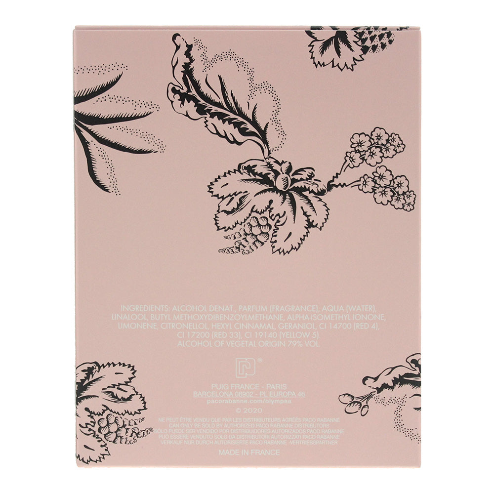 Paco Rabanne Olympéa Blossom Eau de Parfum 50ml - Ingredients