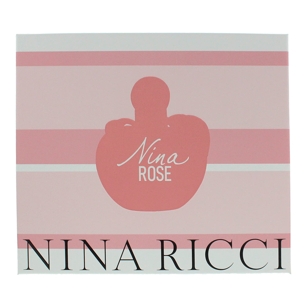 Nina Ricci Nina Rose 2 Piece Gift Set: Eau de Toilette 50ml - Body Lotion 75ml - Box