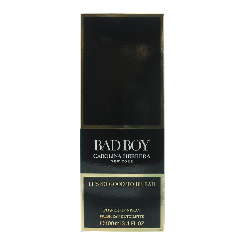 Carolina Herrera Bad Boy Power Up Spray Fresh Eau de Toilette 100ml - Box