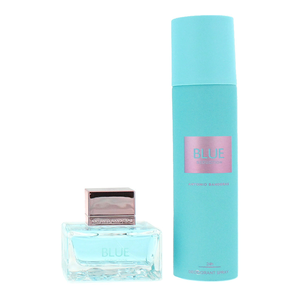 Antonio Banderas Blue Seduction 2 Piece Gift Set: Eau de Toilette 50ml - Deodora - Product