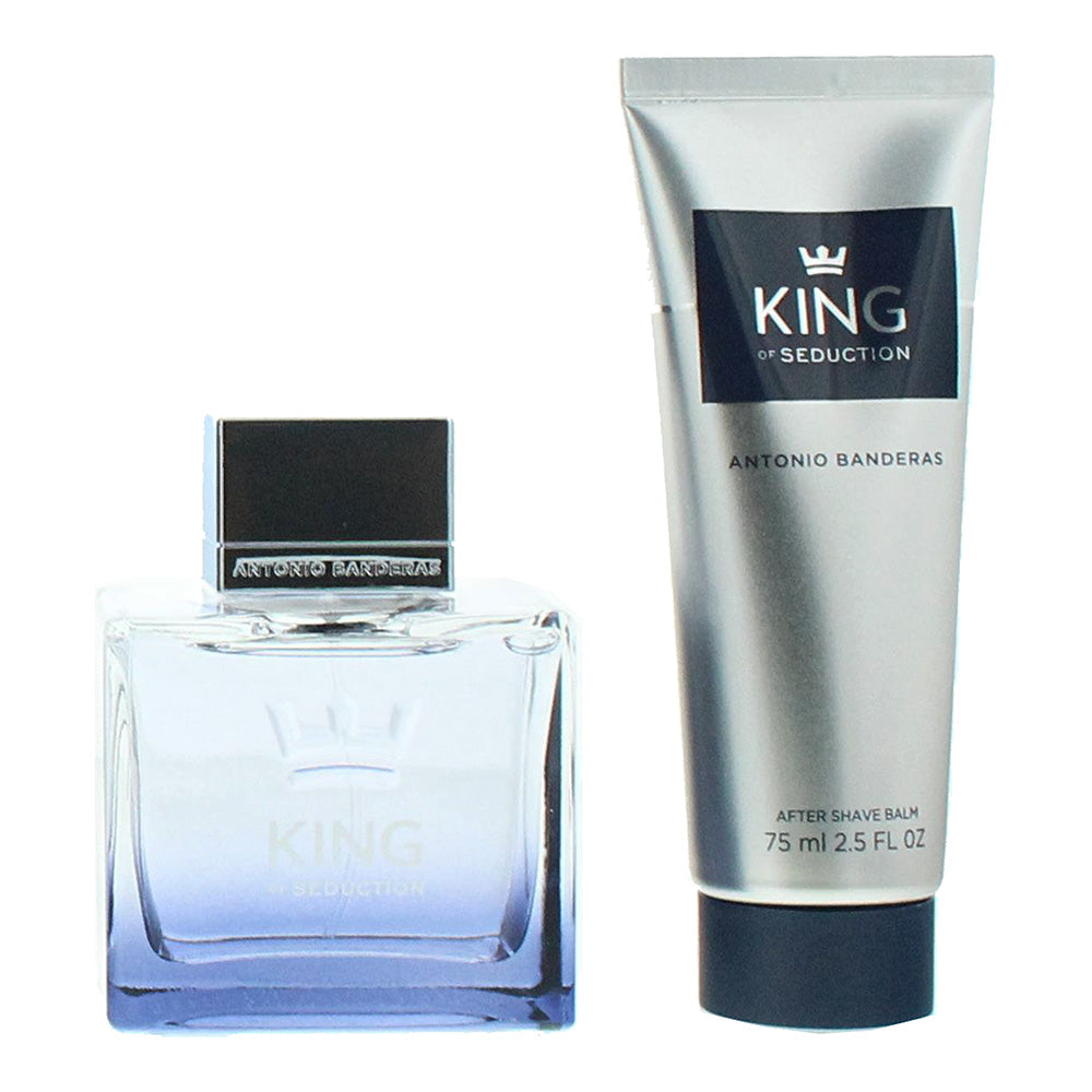 Antonio Banderas King Of Seduction 2 Piece Gift Set: Eau de Toilette 100ml - Aft - Product