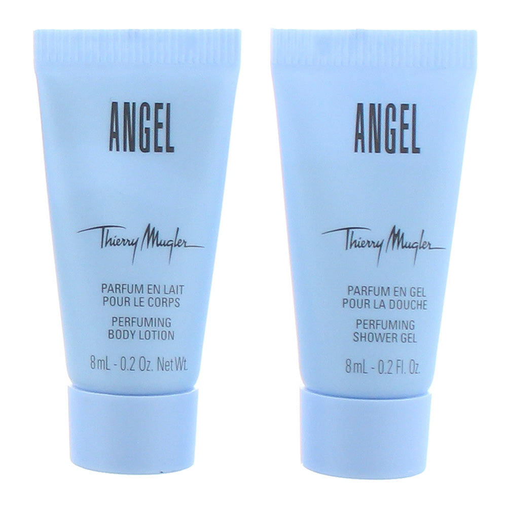 Mugler Angel 2 Piece Shower Gel 8ml -  Body Lotion 8ml Not For Sale - Product