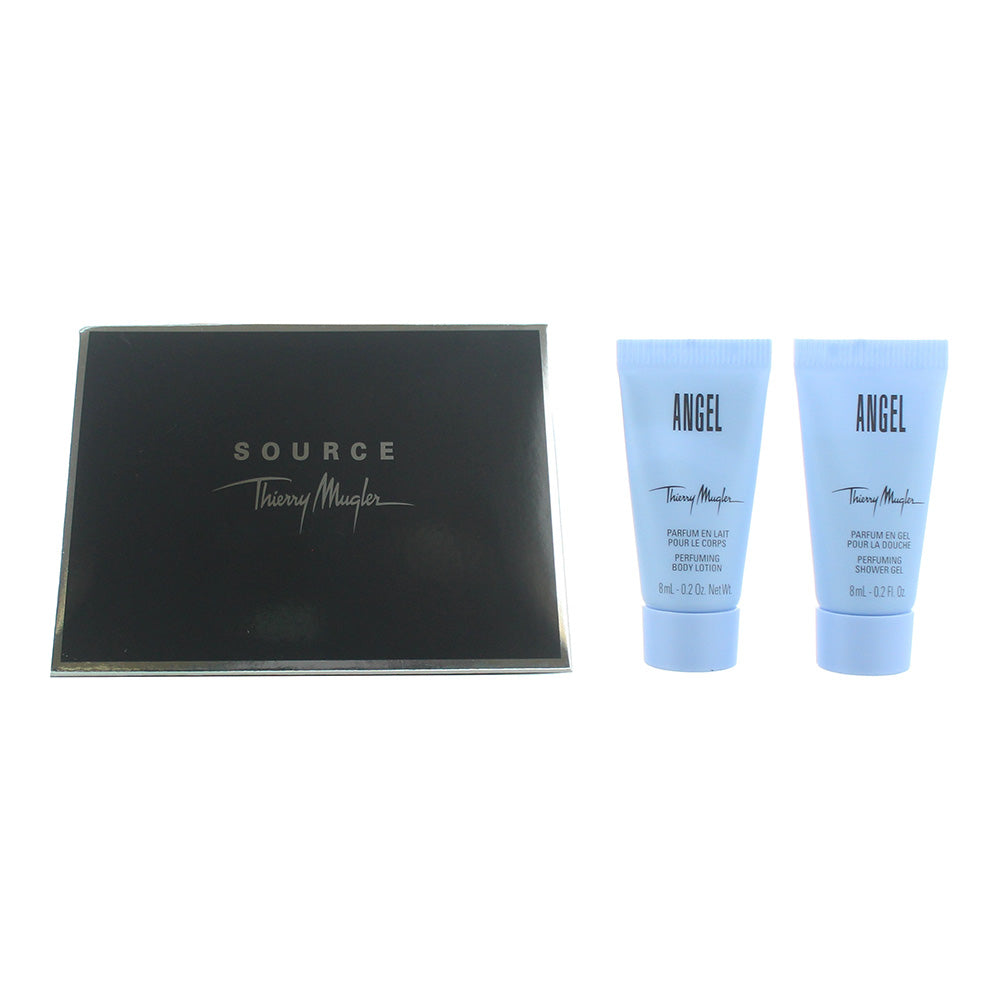 Mugler Angel 2 Piece Shower Gel 8ml -  Body Lotion 8ml