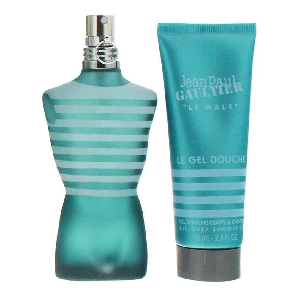 Jean Paul Gaultier Le Male 2 Piece Gift Set: Eau de Toilette 75ml - Shower Gel 75ml - Product