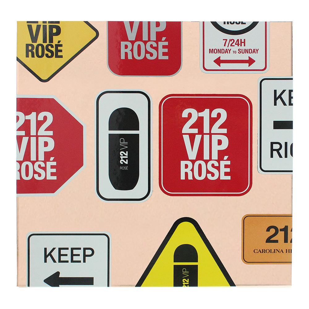 Carolina Herrera 212 Vip Rosé 2 Piece Gift Set: Eau de Parfum 80ml - Body Lotion - Box