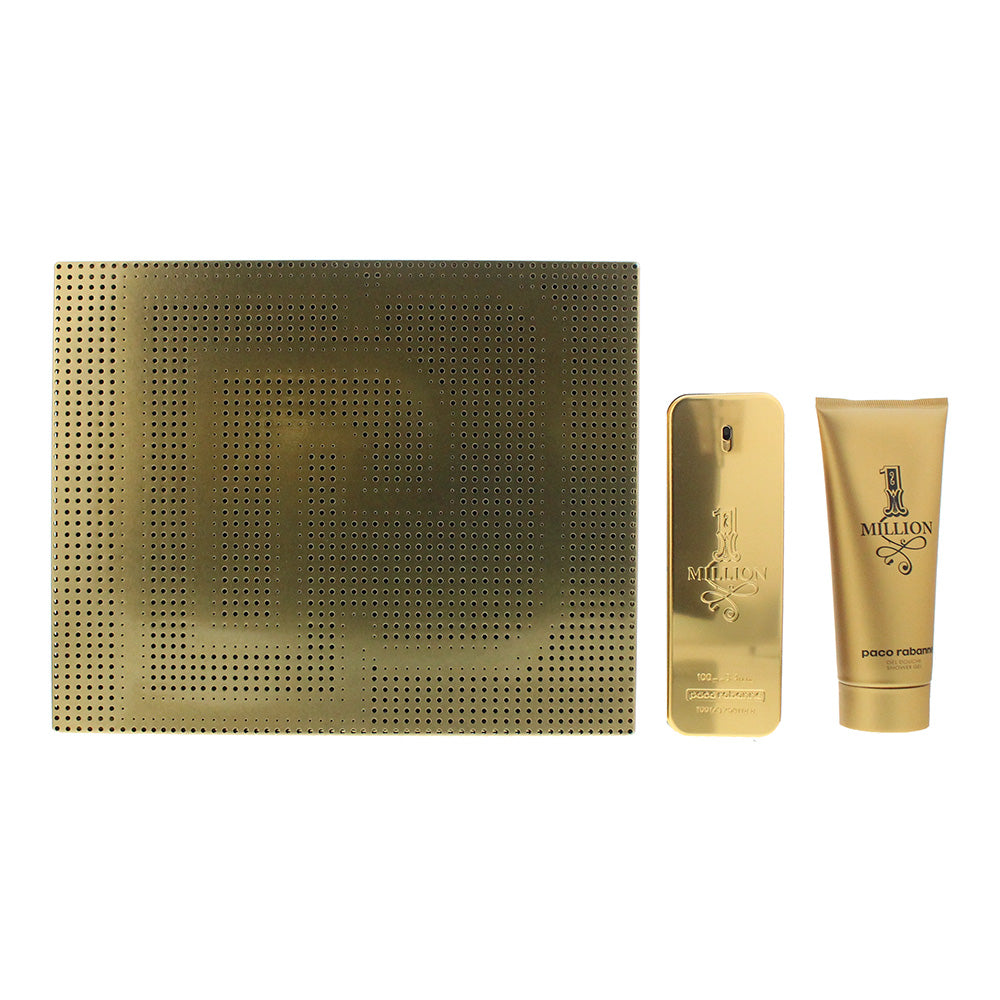 Paco Rabanne 1 Million 2 Piece Gift Set: Eau de Toilette 100ml - Shower Gel 100m