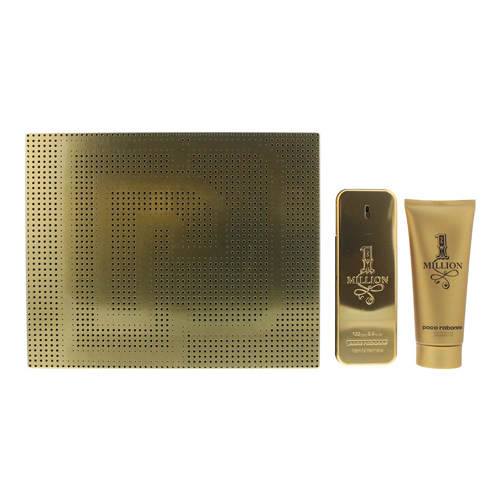 Paco Rabanne 1 Million 2 Piece Gift Set: Eau de Toilette 100ml - Shower Gel 100m