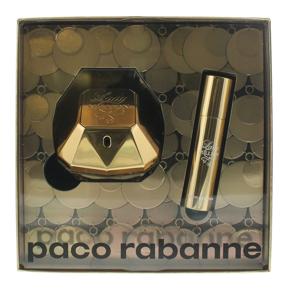 Paco Rabanne Lady Million 2 Piece Gift Set: Eau de Parfum 50ml - Eau de Parfum 1 - Product