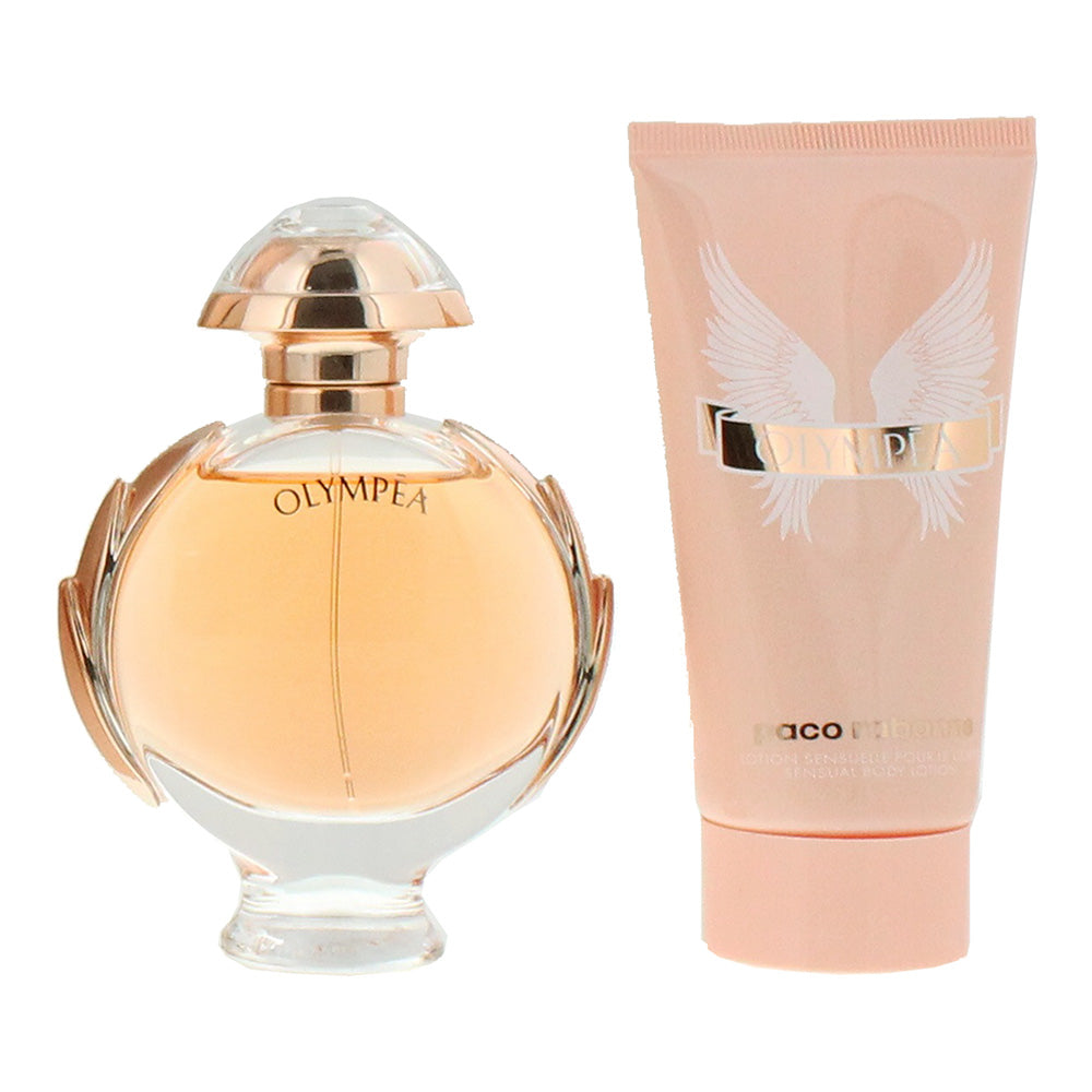Paco Rabanne Olympéa 2 Piece Gift Set: Eau de Parfum 50ml - Body Lotion 75ml - Product