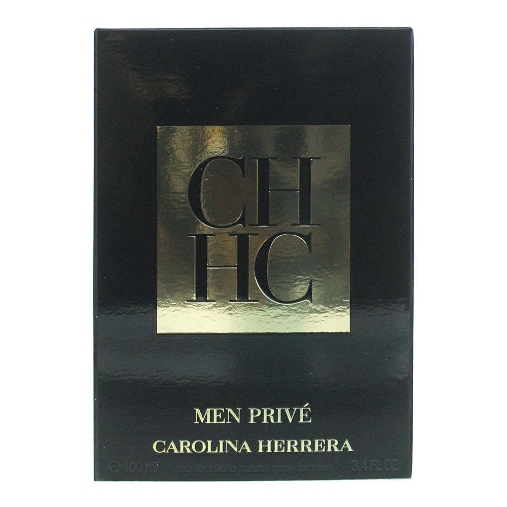 Carolina Herrera CH Men Prive Eau de Toilette 100ml - Box