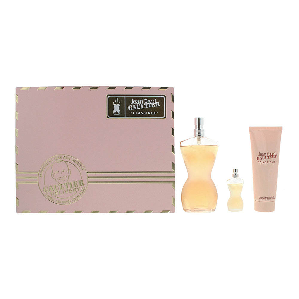 Jean Paul Gaultier Classique Eau de Toilette 3 Piece Gift Set: Eau de Toilette 1