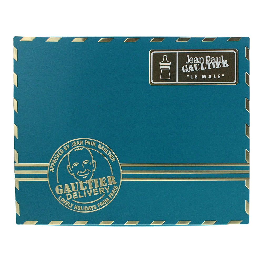 Jean Paul Gaultier Le Male Eau de Toilette 3 Piece Gift Set: Eau de Toilette 125 - Box