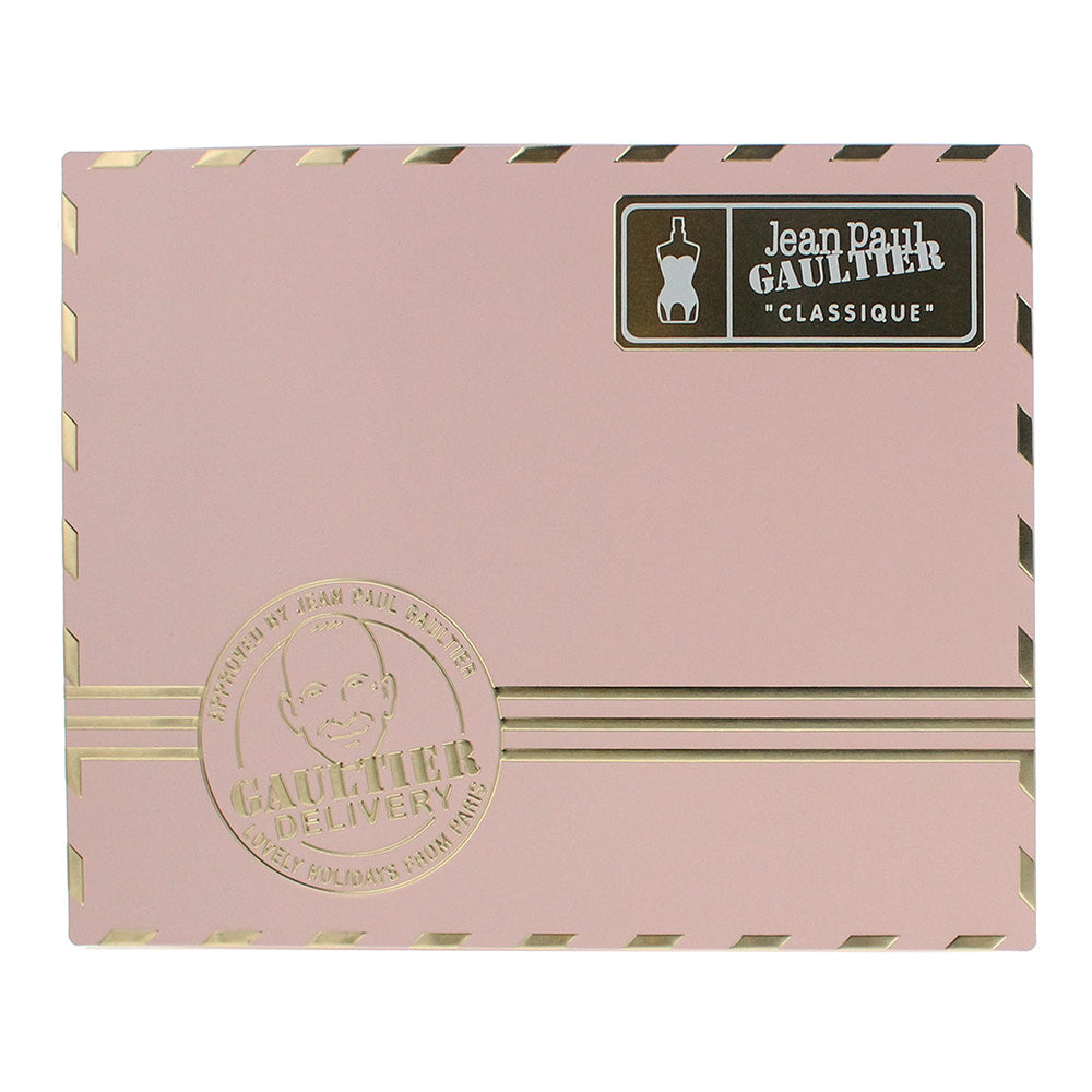 Jean Paul Gaultier Classique Eau de Toilette 3 Piece Gift Set: Eau de Toilette 1 - Box