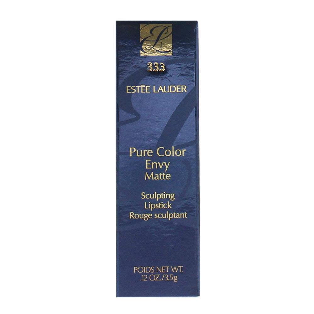 Estée Lauder Pure Color Envy Matte Sculpting 333 Persuasive Lipstick 3.5g - Box