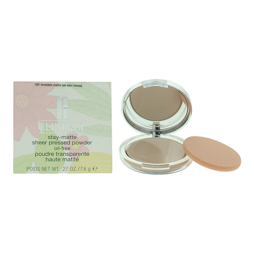 Clinique Stay Matte Sheer Oil Free 101 Invisible Matte Pressed Powder 7.6g