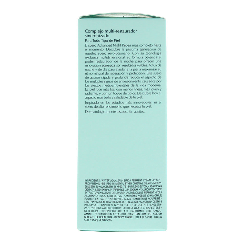 Estée Lauder Advanced Night Repair Synchronized Multi-Recovery Serum 30ml - Ingredients
