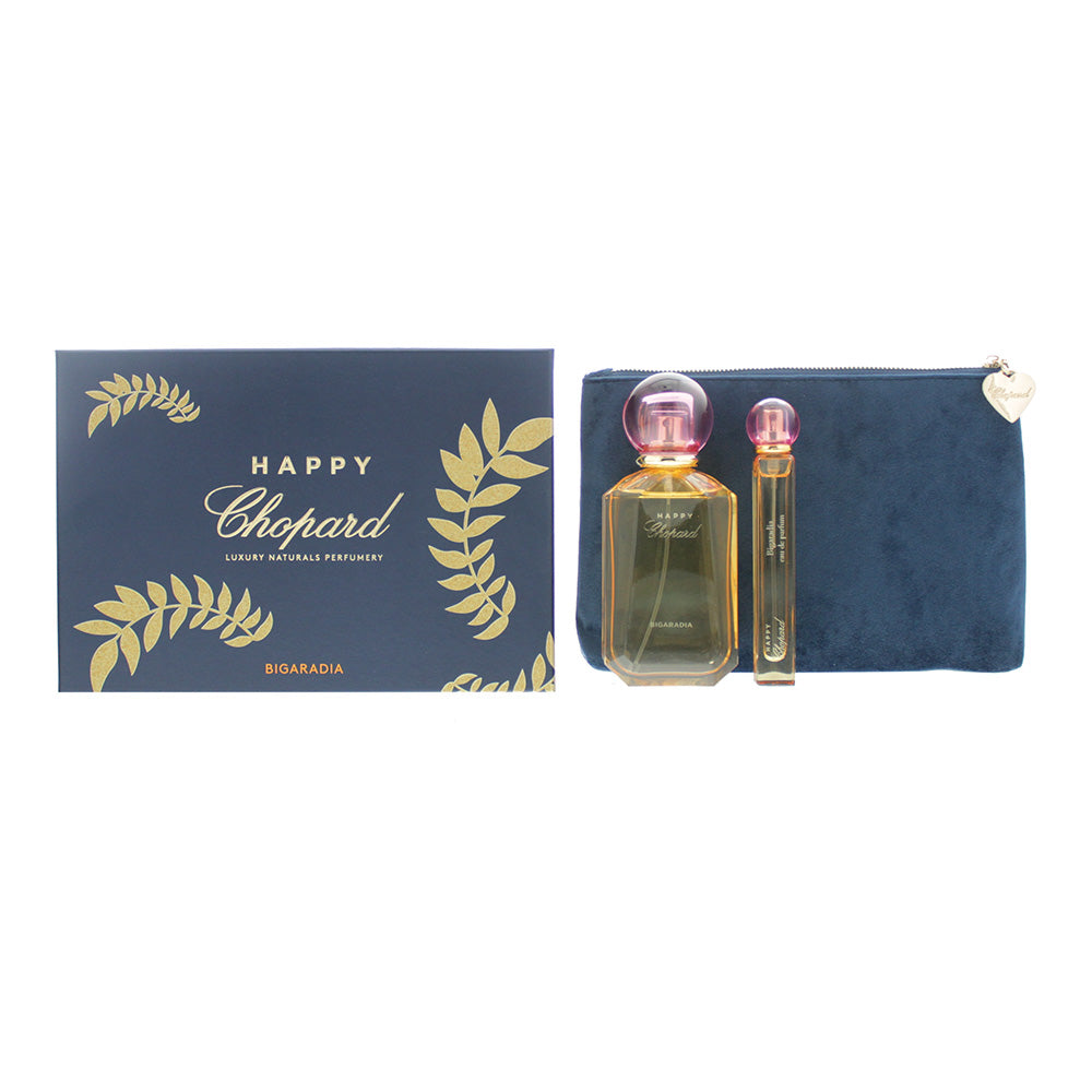 Chopard Happy Chopard Bigardia 3 Piece Gift Set: Eau de Parfum 100ml - Eau de Pa