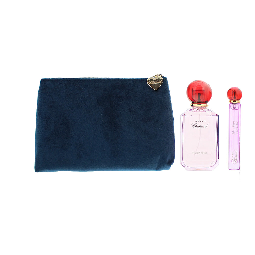 Chopard Happy Chopard Felicia Roses 3 Piece Gift Set: Eau de Parfum 100ml - Eau  - Product