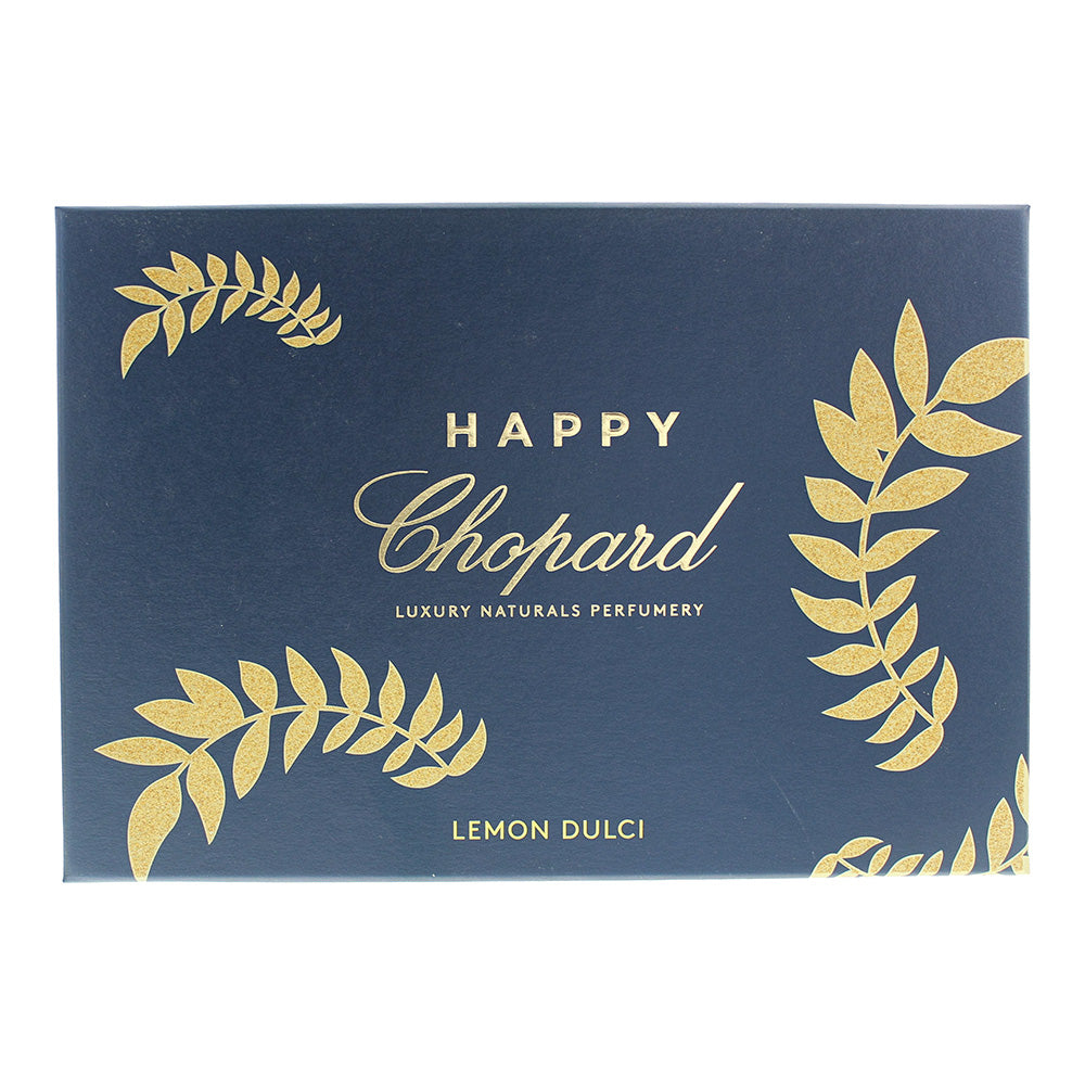 Chopard Happy Chopard Lemon Dulci 3 Piece Gift Set: Eau de Parfum 100ml - Eau de Parfum 10ml - Pouch - Box