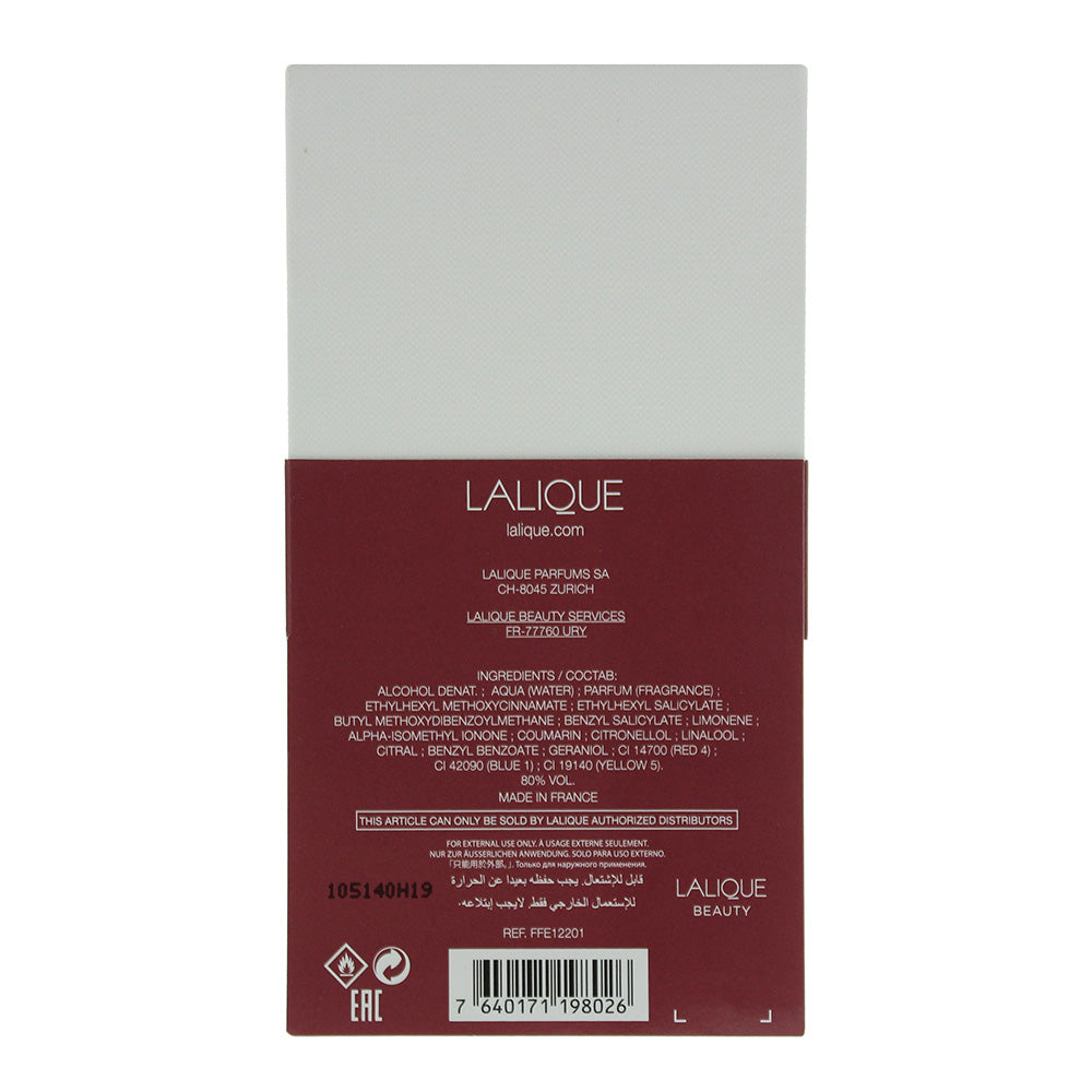 Lalique Les Compositions Parfumees Velvet Plum Eau De Parfum 100ml