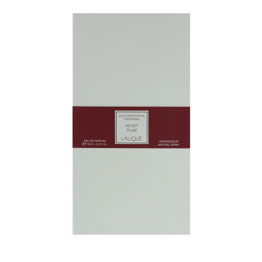 Lalique Les Compositions Parfumees Velvet Plum Eau de Parfum 100ml - Box