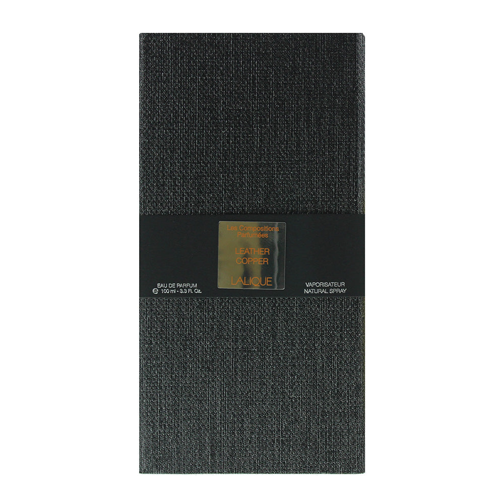 Lalique Les Compositions Parfumees Leather Copper Eau de Parfum 100ml - Box