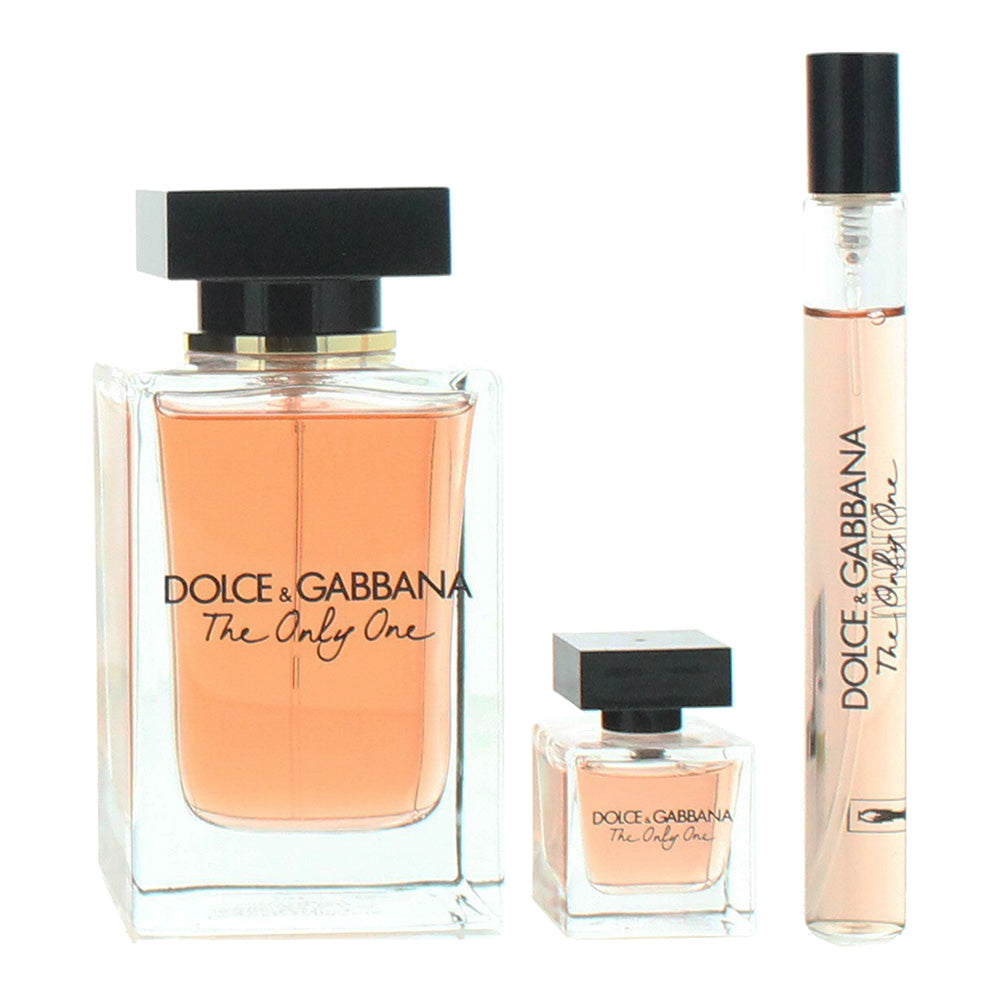 Dolce & Gabbana The Only One 3 Piece Eau de Parfum 100ml + Eau de Parfum 7.5ml + - Product