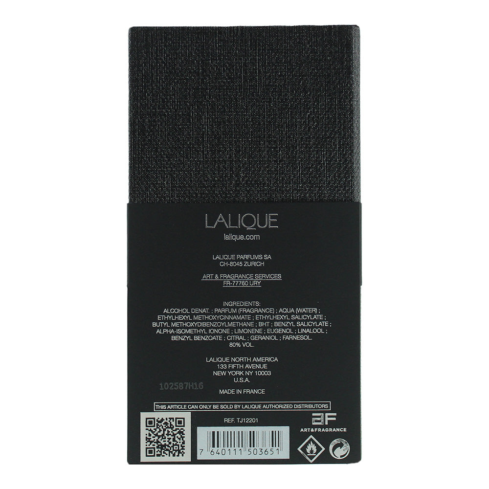 Lalique Les Compositions Parfumees Spicy Electrum Eau De Parfum 100ml