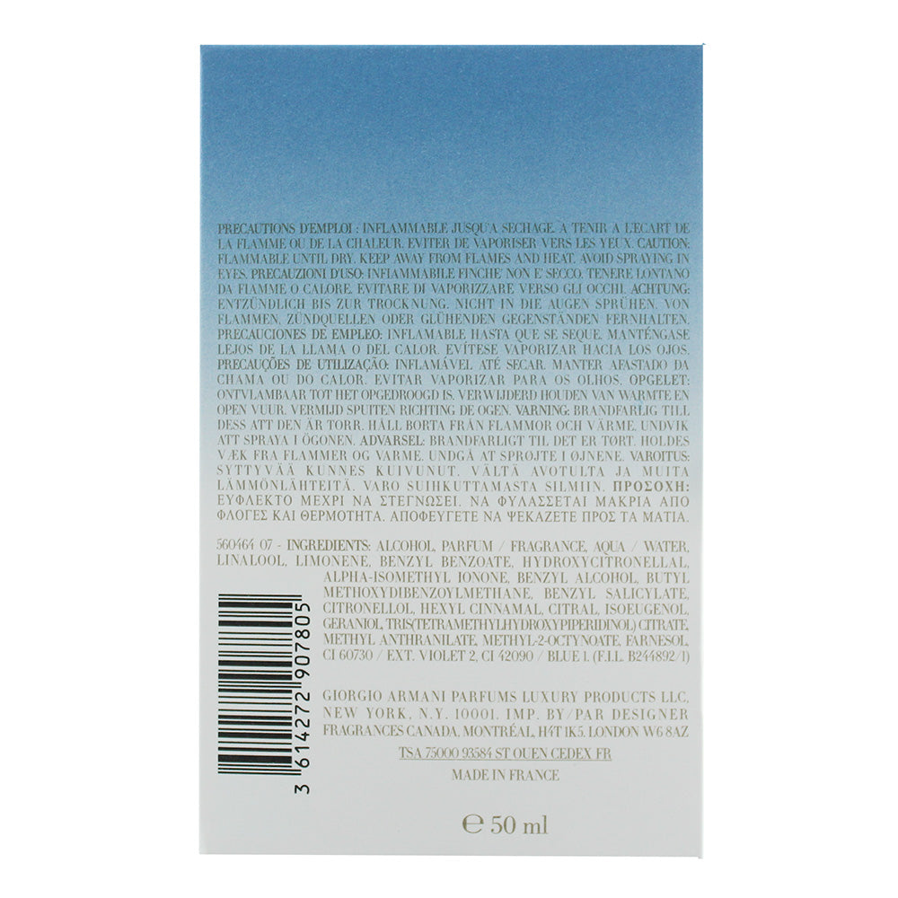 Giorgio Armani Ocean di Gioia Eau de Parfum 50ml