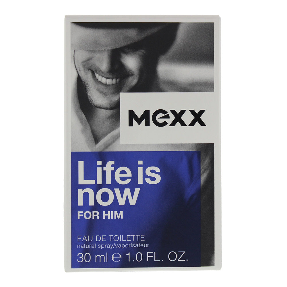 Mexx Life Is Now For Him Eau de Toilette 30ml - Box