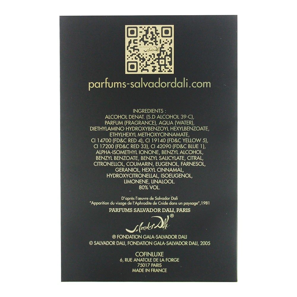 Salvador Dali Dali Woman Parfum De Toilette 30ml - Ingredients