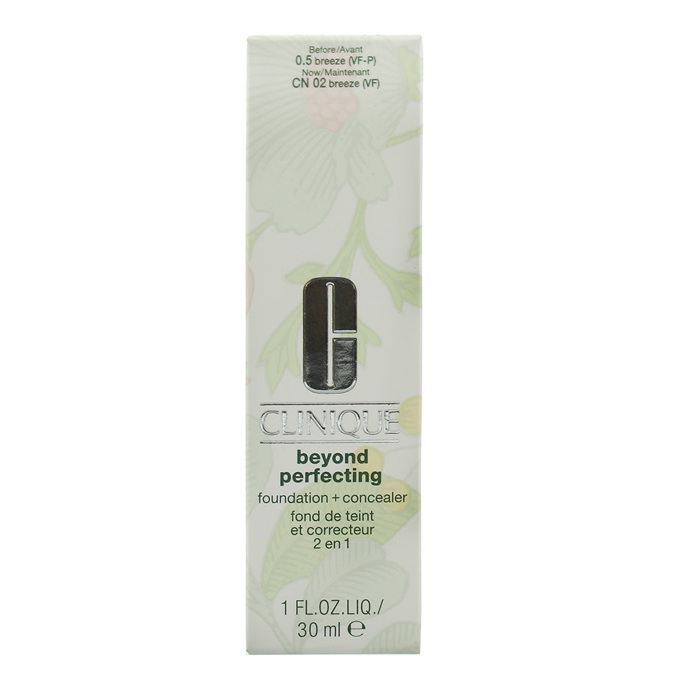 Clinique Beyond perfecting Foundation + Concealer 05 Breeze  30ml - Box
