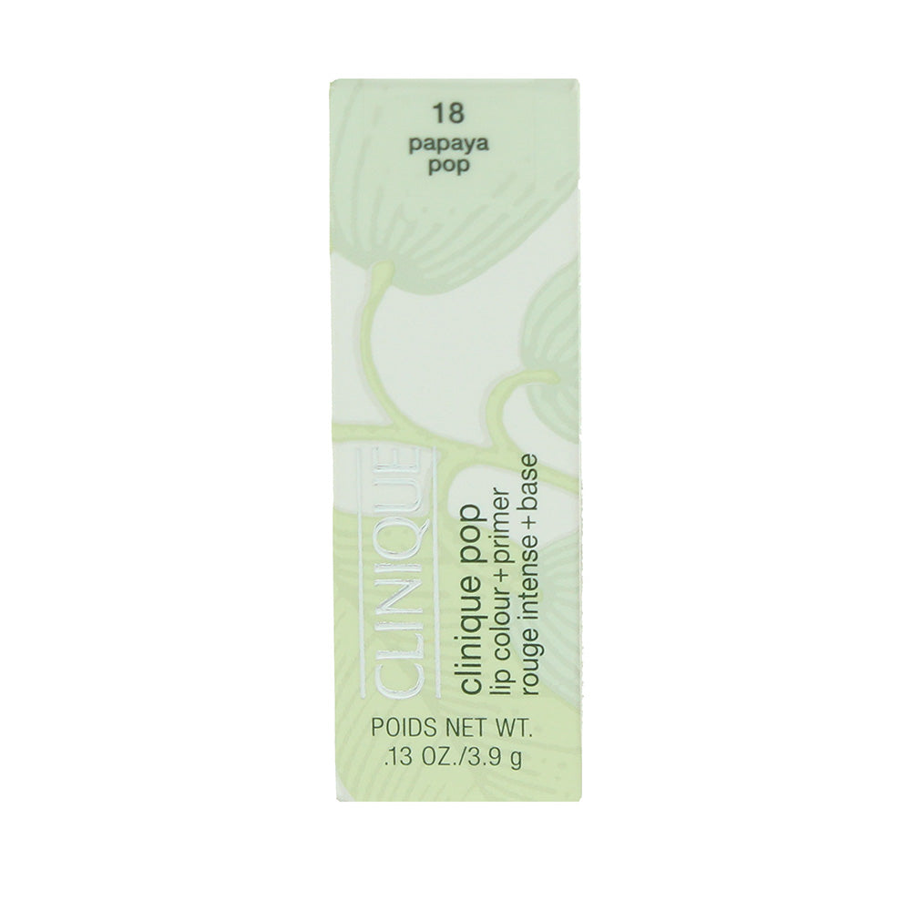 Clinique Pop Papaya Pop Lip Colour + Primer 3.9g - Box