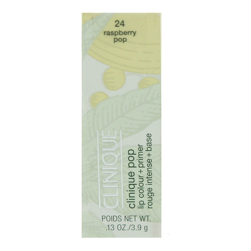Clinique Pop Raspberry Pop Lip Colour + Primer 3.9g - Box