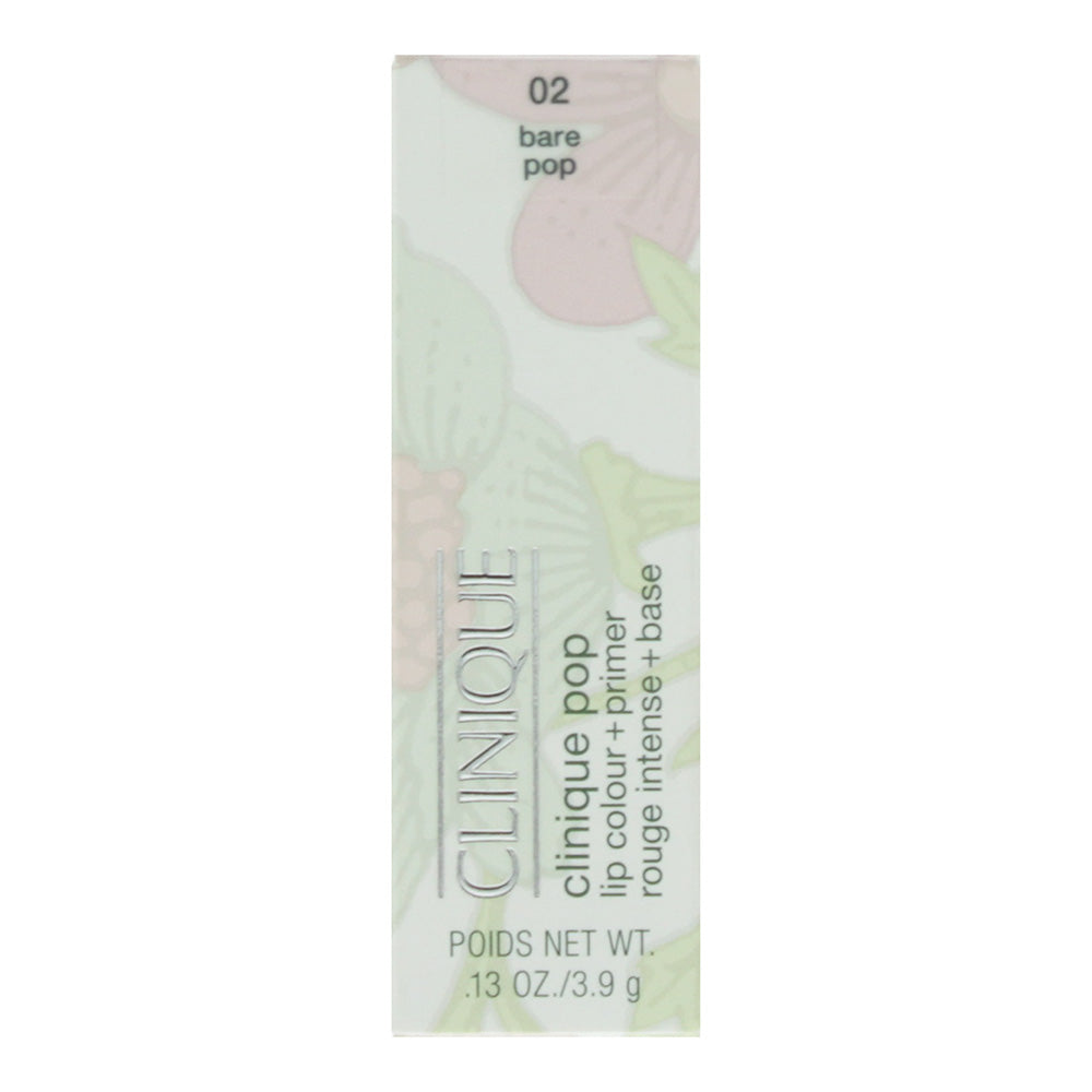 Clinique Pop Bare Pop Lip Colour + Primer 3.9g - Box