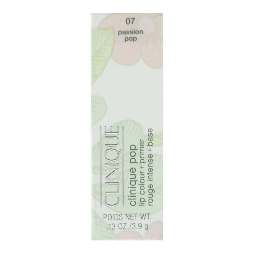 Clinique Pop Passion Pop Lip Colour + Primer 3.9g - Box