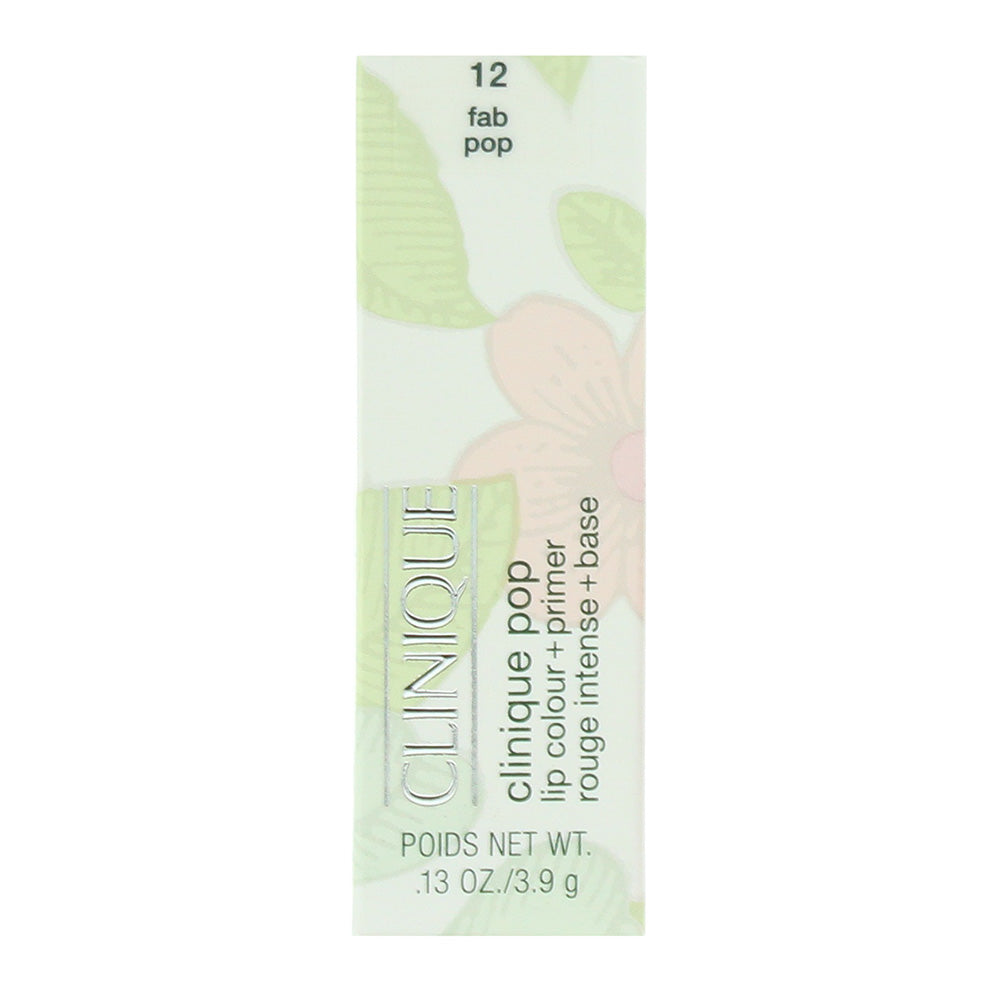 Clinique Pop Fab Pop Lip Colour + Primer 3.9g - Box